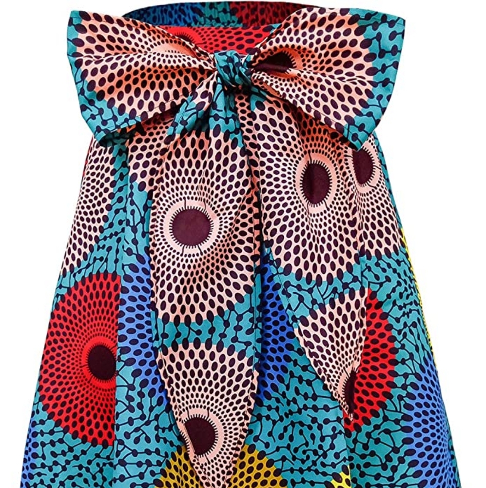 African Print Skirt S